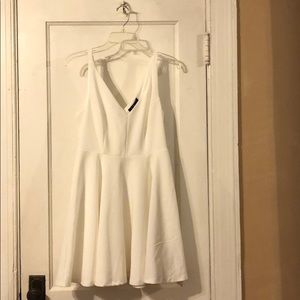 Darling White Skater Dress